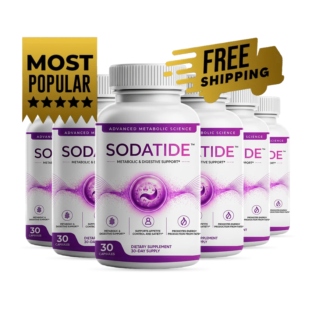 SodaTide six-bottle package